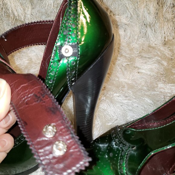 RARE-💚EMERALD💚GREEN- Marc Jacobs Emerald Green Pumps
